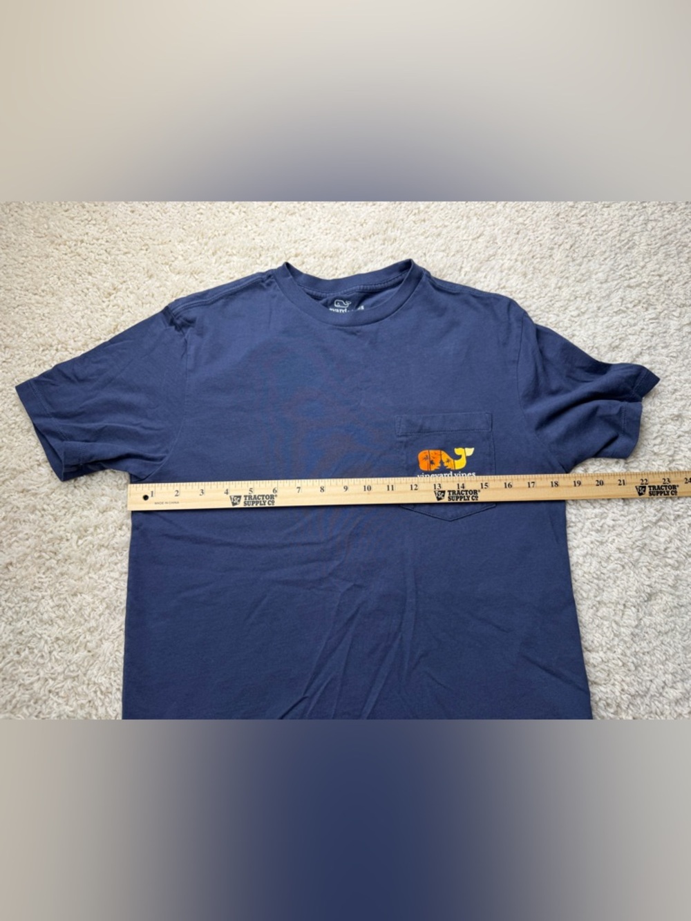 Vineyard Vines XS Charleston Pocket Tee - Picture 5 of 6